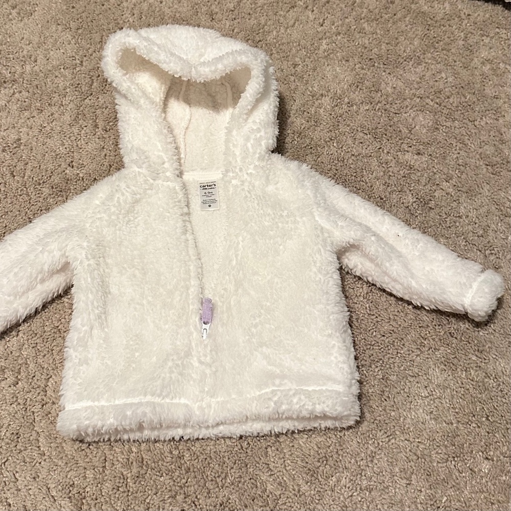 Baby Fur Zip up Jacket